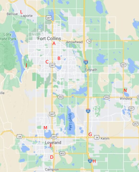 Fort Collins Environs