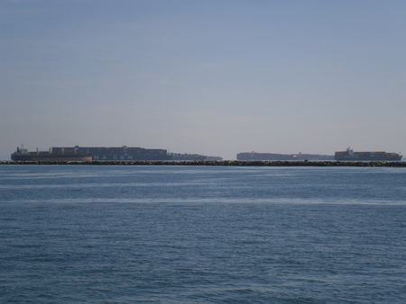 Lots of Ships Waiting