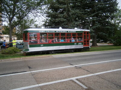 Trolley at Howes Street