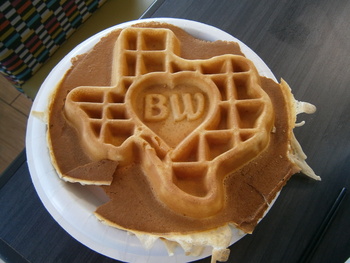 Texas Waffle at Lavaca