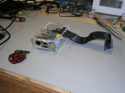 Rasb Pi in case side 1